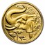 Somalia 1/50 oz Gold African Elephant BU (Random Year)